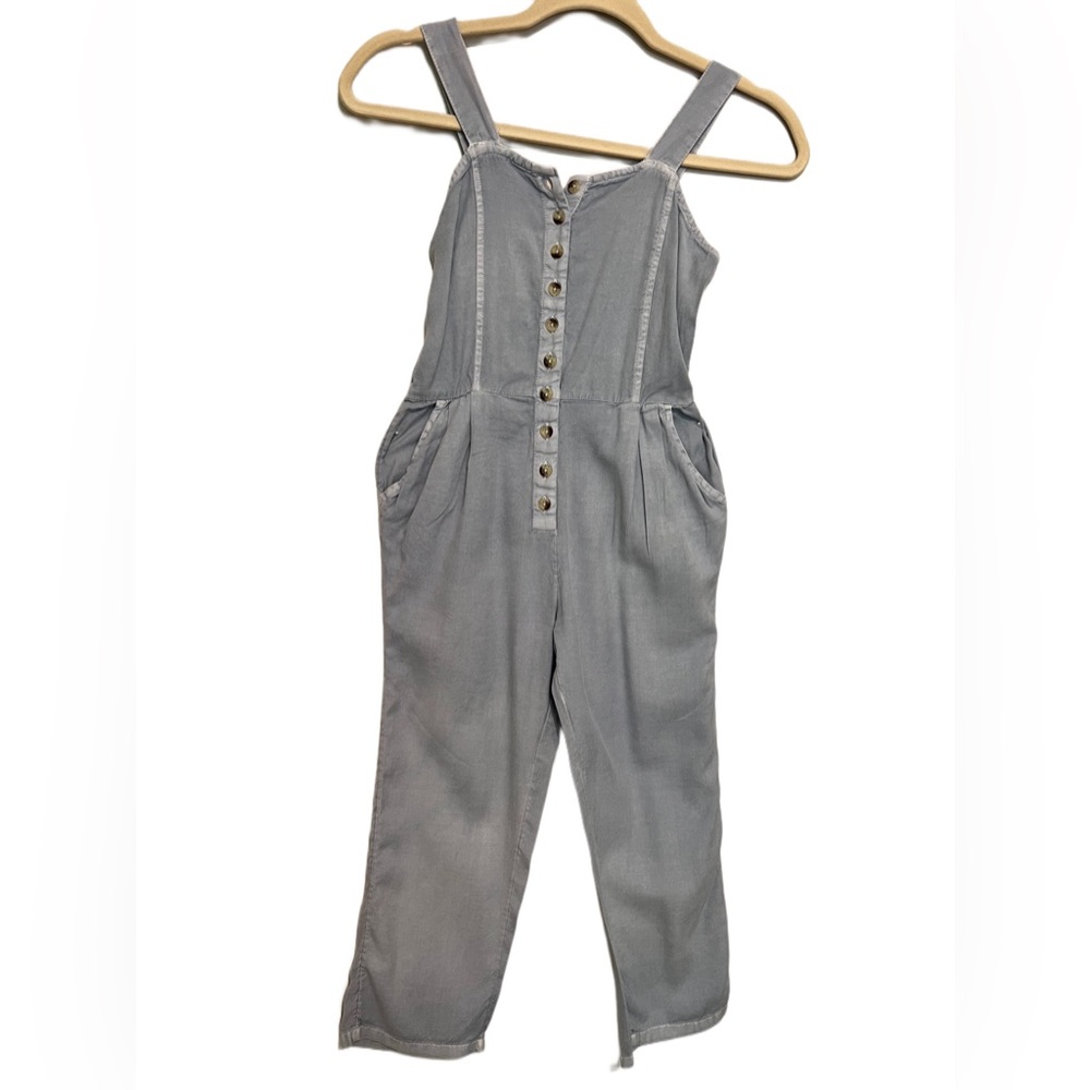 Billabong chambray tank romper